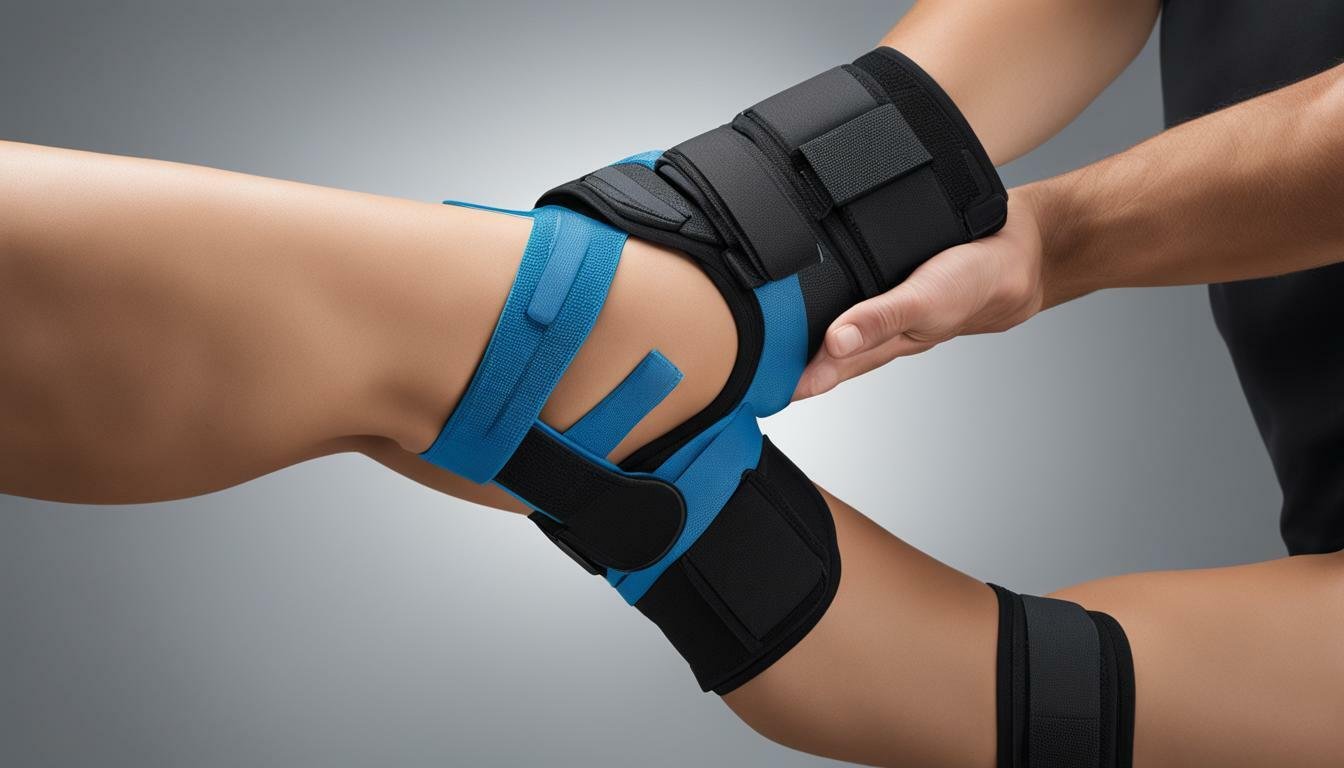 How To Put On Knee Brace With Velcro