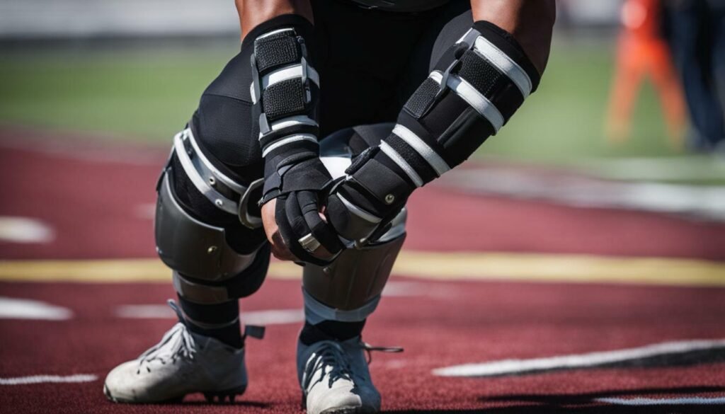 why-do-linemen-wear-knee-braces