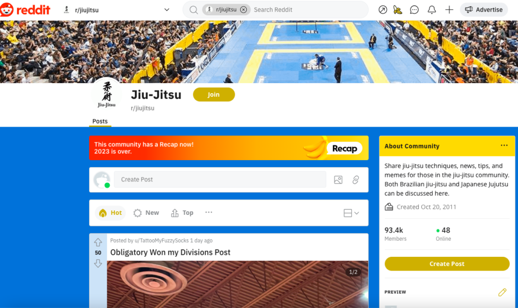 How To Use Reddit's BJJ Community To Get Better Faster In Brazilian Jiu