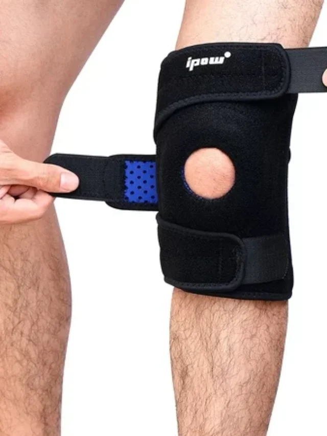 IPOW Stabilize Knee Strap Brace-Ultimate Support for Hiking