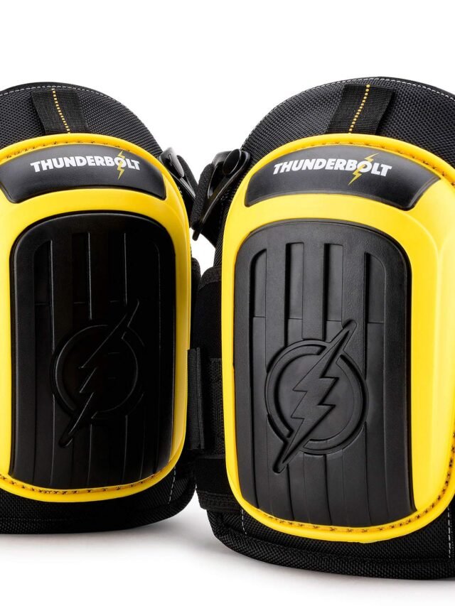 Ultimate Knee Protection with Thunderbolt Platinum Pro-Double Gel Knee Pads