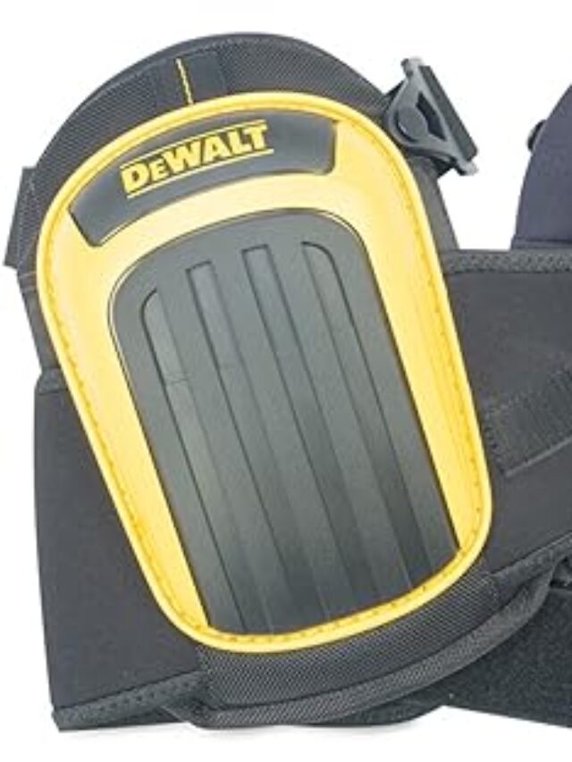 Protect your knees with the durable DEWALT DG5204 Professional Knee Pads!